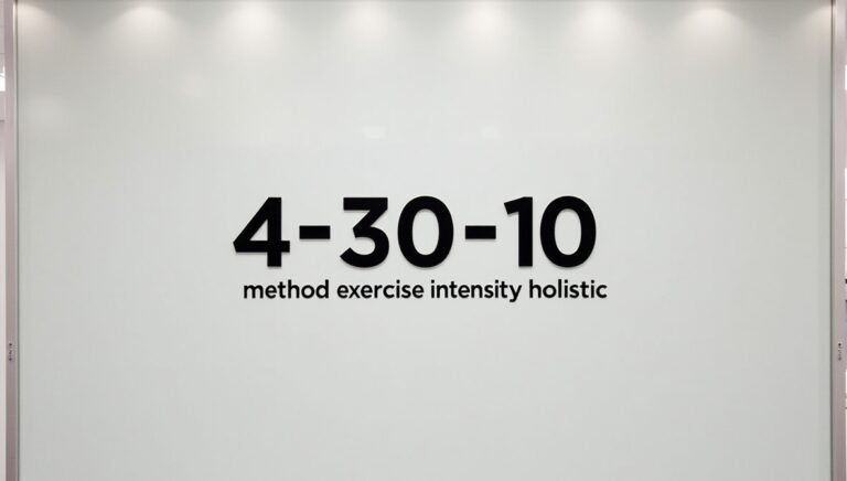 4 30 10 method exercise intensity bodyholistic