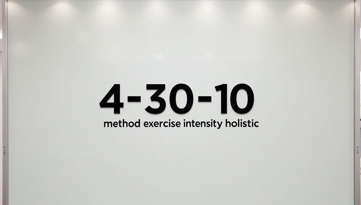 4 30 10 method exercise intensity bodyholistic
